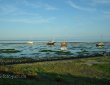 Boote im Wattenmeer